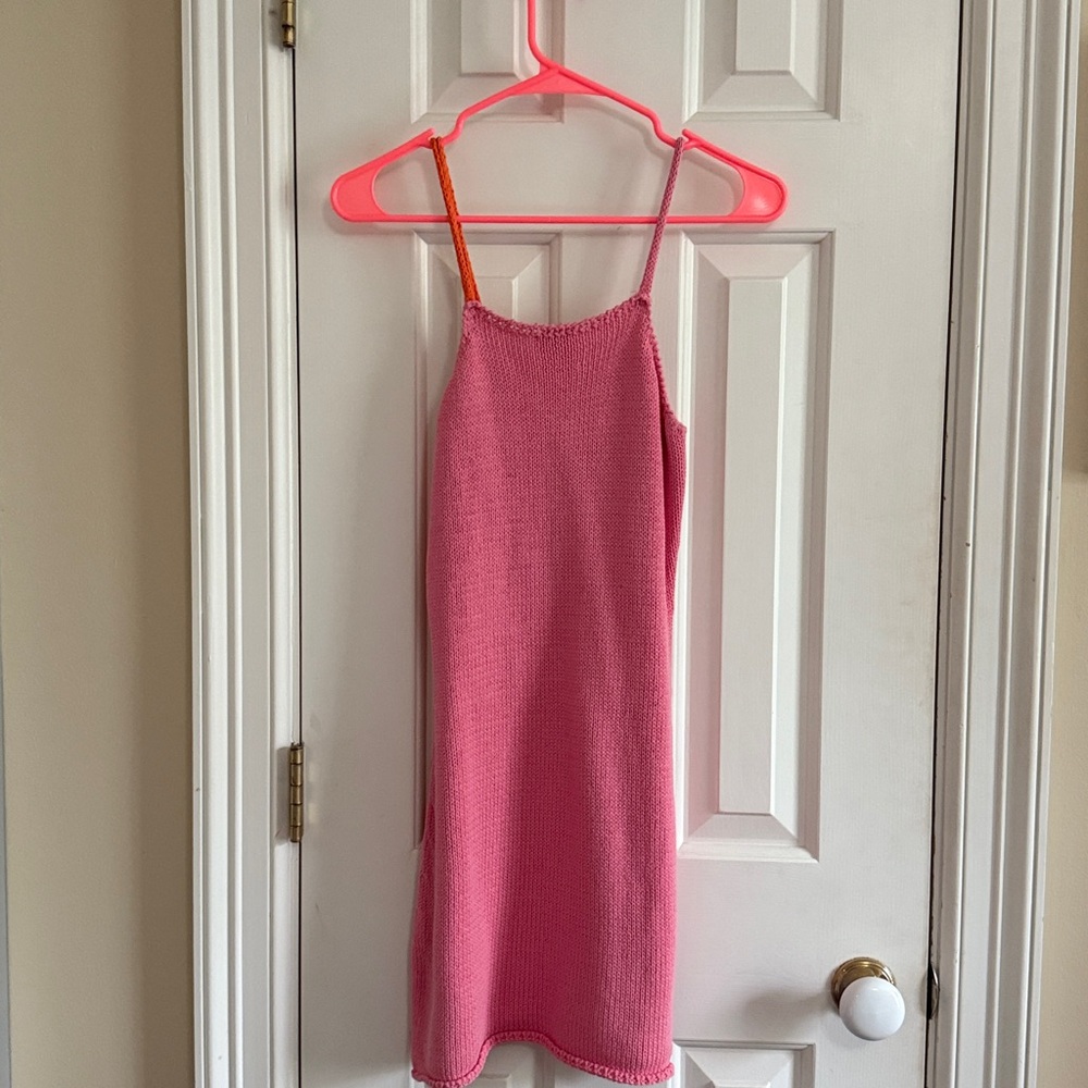 Free People Maribel Dress | Size XS, Pink and Orange - Picture 3 of 6